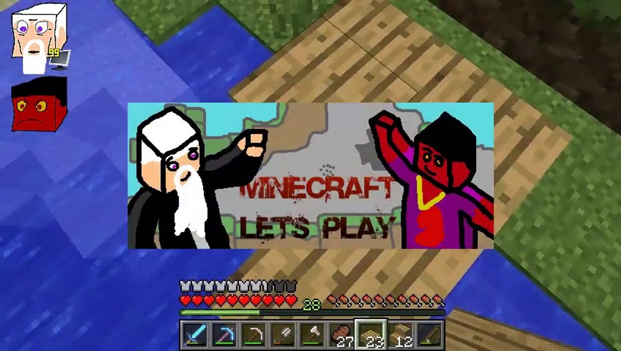 Minecraft let's play 197: anfang des nomadendorfs