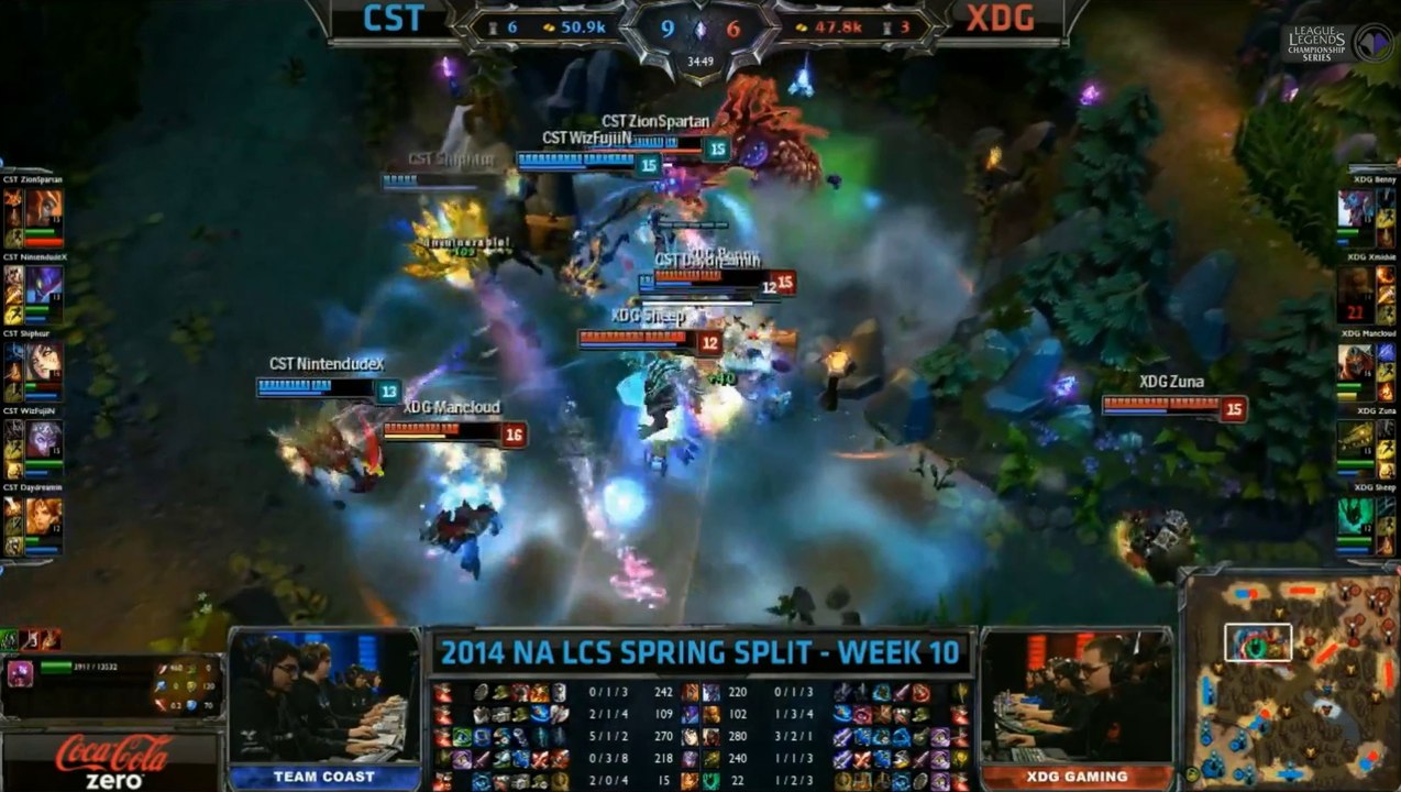 LCS NA W10D1 Game 3 CST vs XDG