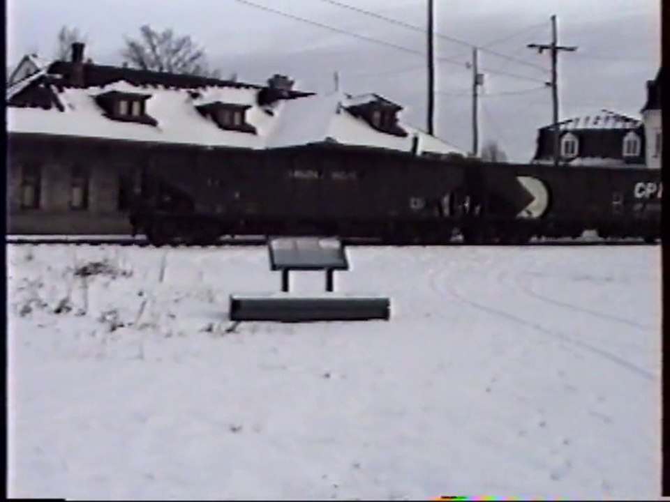 En 1994 François Cliche nous explique les débuts du  Centre d'Interprétation Ferroviaire de Vallée-Jonction