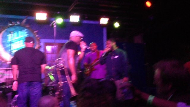 Frenchmen St with Big Sam's funky nation