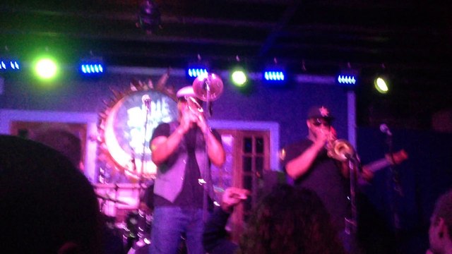Frenchmen St with Big Sam's funky nation