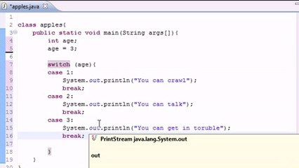 Java Level 1 Tutorial - 12 - Switch Statement