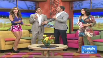 Ximena Cordoba Hot Legs in Shorts