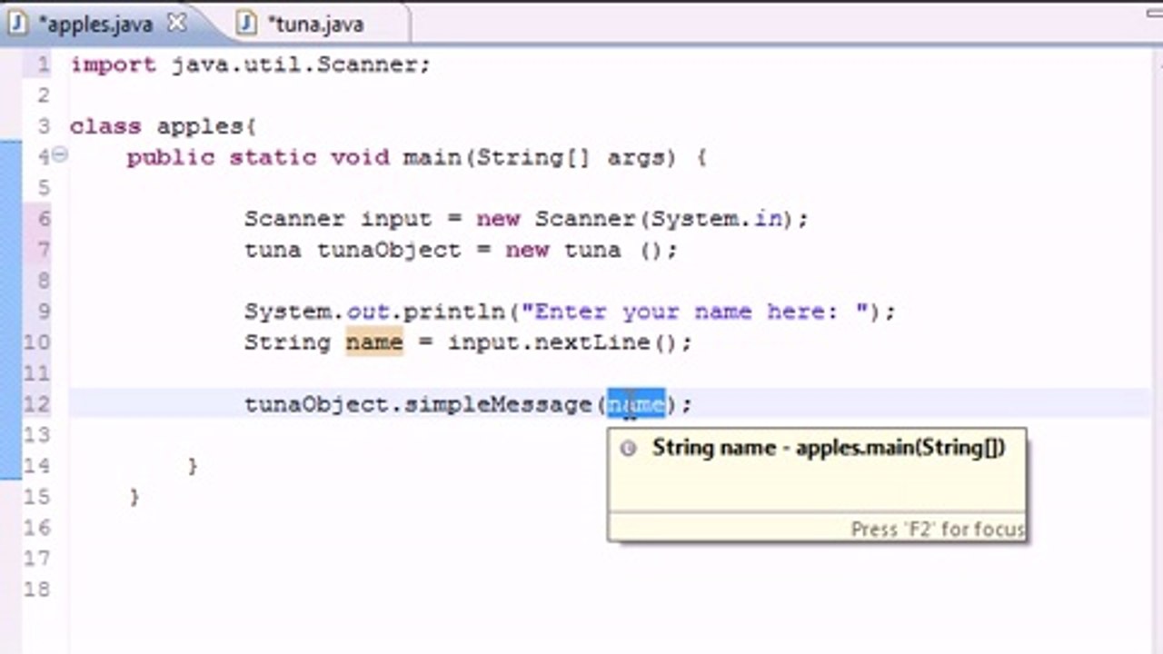 Java Level 1 Tutorial - 15 - Use Methods with Parameters - Sumeet Khan