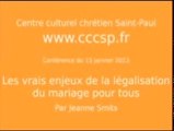 ---Les vrais enjeux du mariage pour tous