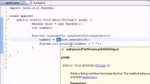 Java Level 1 Tutorial - 26 - Random Number Generator
