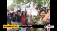 عقد إحتجاج في ميانمار ضد مسلمين الروهنجيا -PressTV   Protest held in Myanmar against Rohingya Muslims