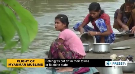 مسلمين ميانمار يعيشون في سجن مفتوح -PressTV   Myanmar Muslims living in open air prison