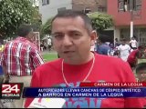 Carmen de la Legua: autoridades proveen de canchas sintéticas a barrios del distrito