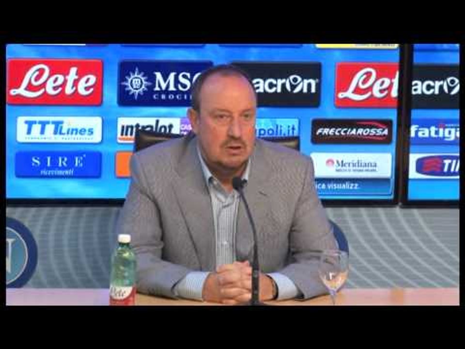 Napoli - Arriva la Juve, conferenza stampa di Benitez (29.03.14)