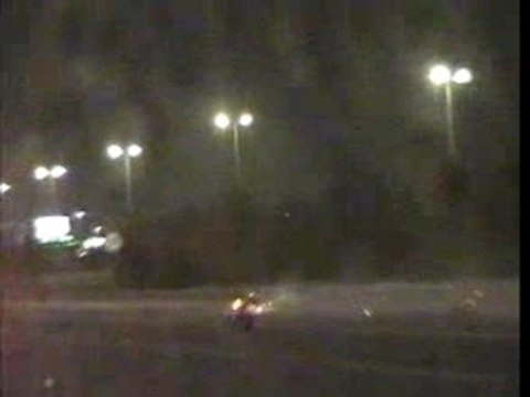 Suzuki Hayabusa street racing accident