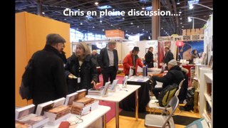 Chantal Antunes présente quatre  auteurs au salon du livre de Paris de 2012 à 2014