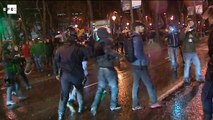 Las manifestaciones de Barcelona y Madrid finalizan con actos violentos
