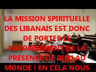 Les Libanais sont-ils le Nouveau Peuple élu ???