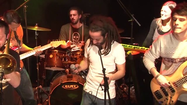 Concert de Green Friends filmé, éclairé et sonrisé par la section AVP