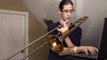 Il reprend Happy de Pharrell Williams  au Trombone... Classe!