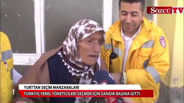 Yurttan seçim manzaraları