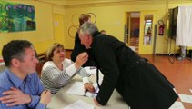 Municipales à Digne - 2e tour : Christian Barbero (UMP) a voté
