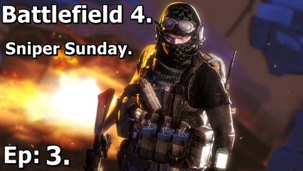 Sniper Sunday Ep 03 - (BF4) L96A1 + SRR Gameplay [HD 1080p]