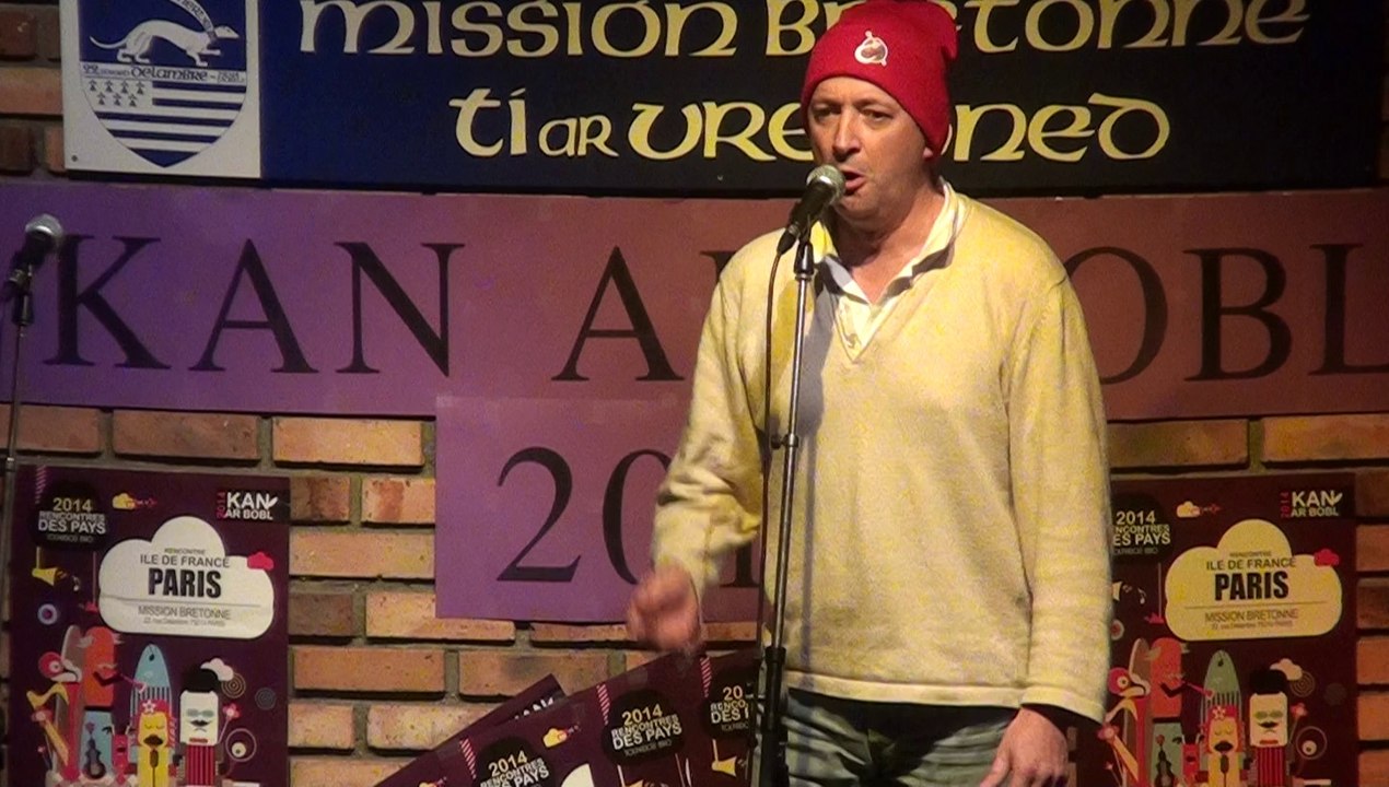 Hervé au Kan ar Bobl IdF 2014