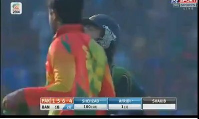 Ahmed Shehzad Century Moments