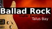Melodic Rock Ballad Backing Track for Guitar in C Major - Talus Bay