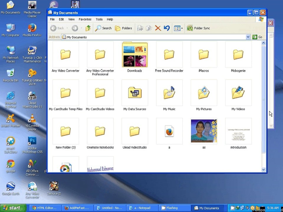 Editor Of HTML by  Muhammad Rabnawaz
