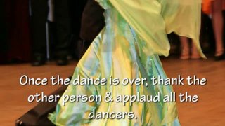 About Important Dancing Rules