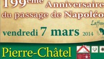 ◢◤ Napoléon à Pierre-Châtel en 2014