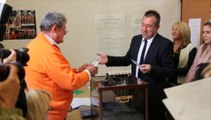 Municipales à Avignon - 2e tour : Bernard Chaussegros (UMP) a voté