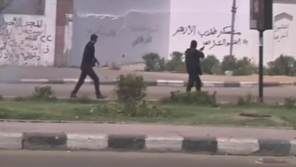 Pro-Muslim Brotherhood student protest turns violent in Cairo