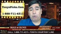 Boston Celtics vs. Chicago Bulls Pick Prediction NBA Pro Basketball Odds Preview 3-30-2014