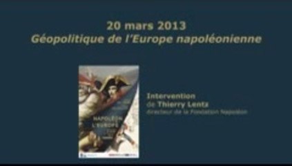 ---Conférence --Géopolitique de l'Europe napoléonienne--