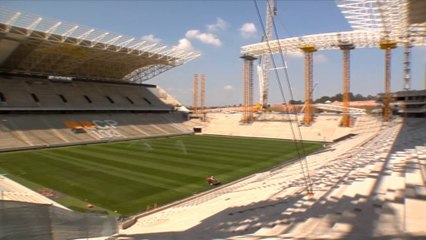 Stadium worker dies in Brazil
