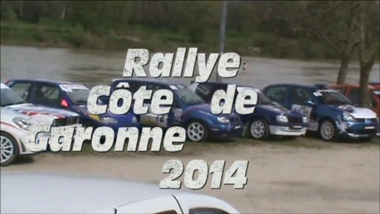 Rallye côte de garone 2014