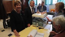 Municipales à Marseille - 2e tour : le candidat UMP Richard Miron (13/14) a voté