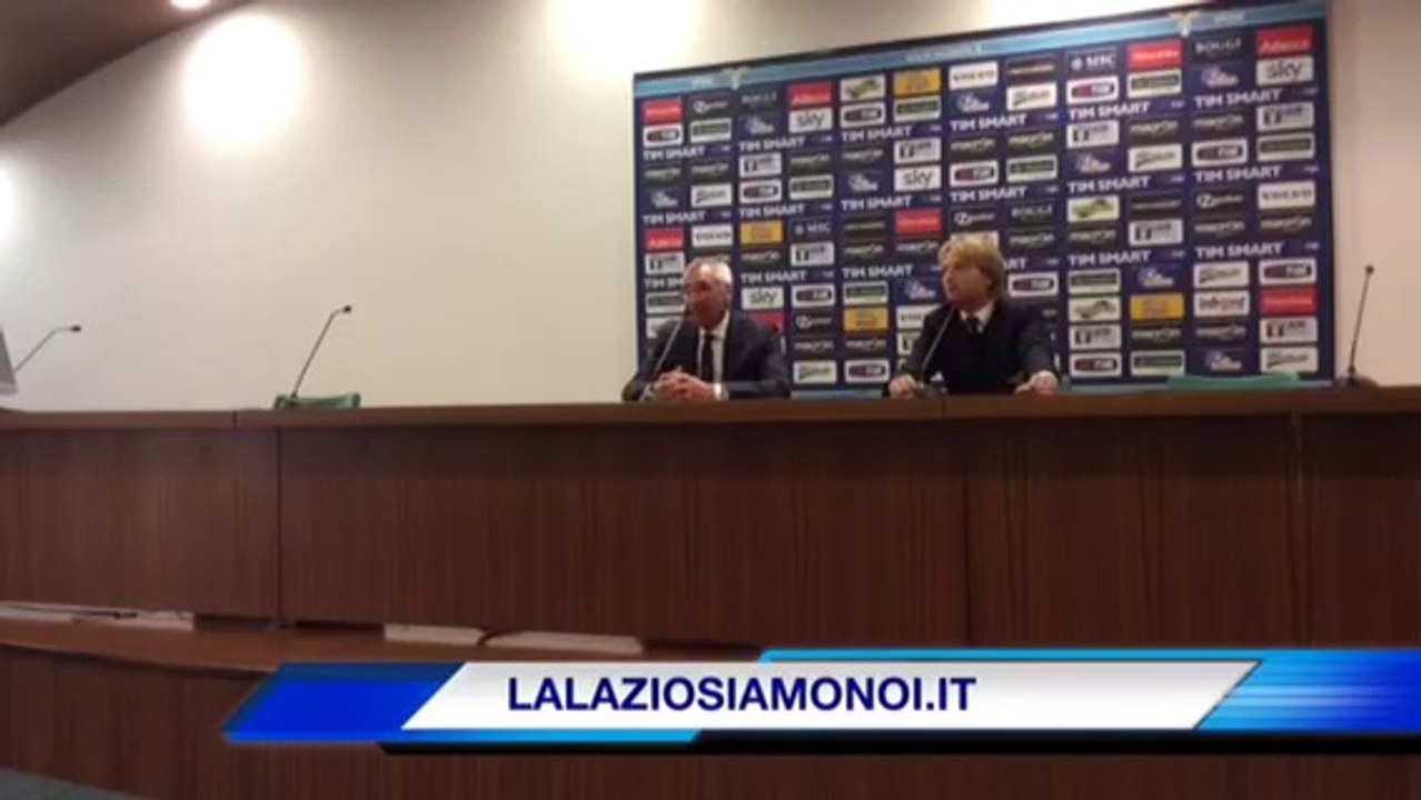 Conferenza Reja - Lazio- Parma