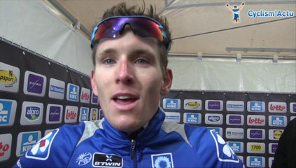 Arnaud Démare, 2e, à l'arrivée de Gent Wevelgem 2014