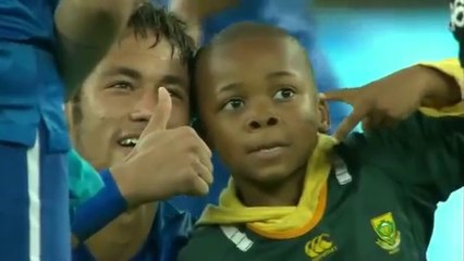 Neymar ile Tanışan Çocuğun Büyük Mutluluğu