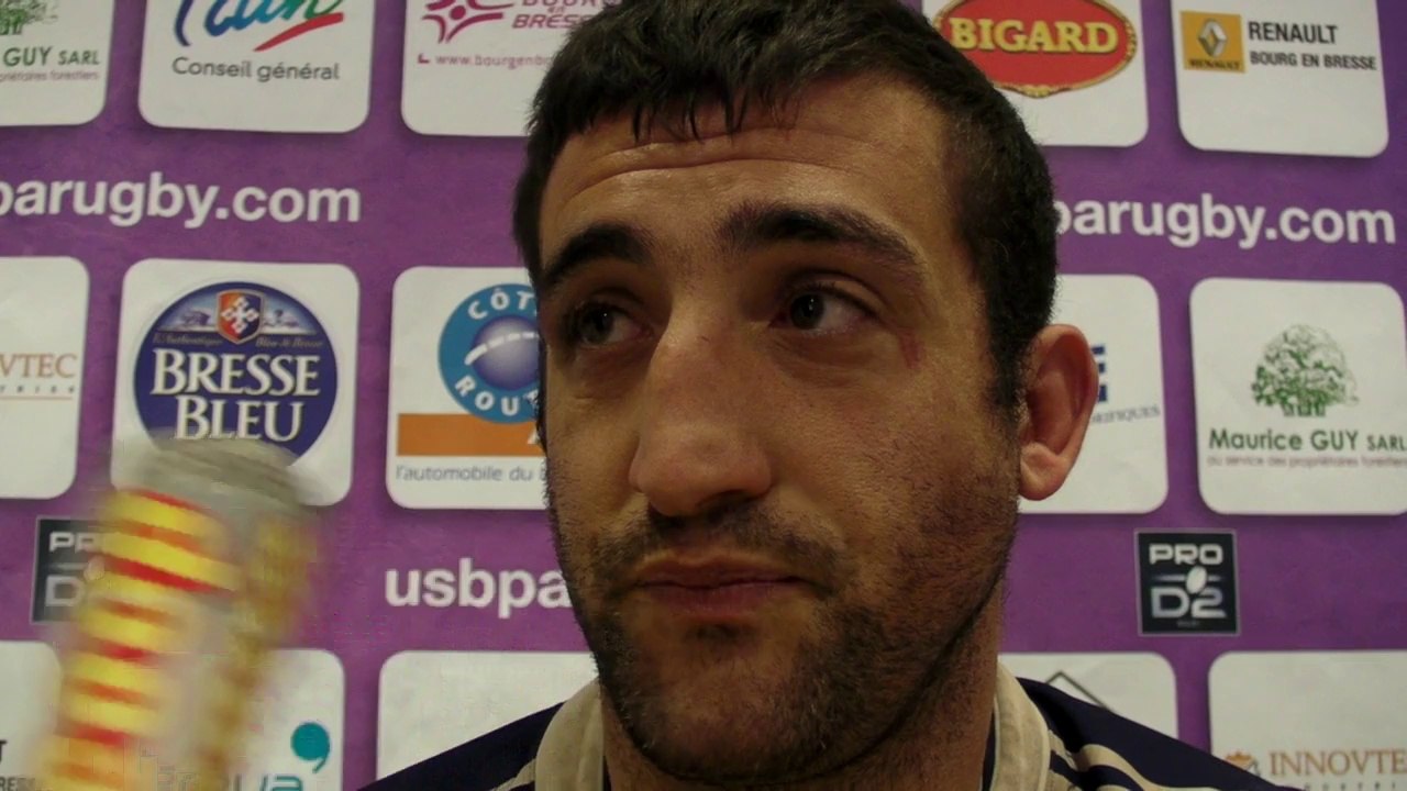 Rugby Pro D2 - Greg Garnier réagit après USB - Auch