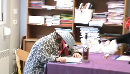 Scène 2 de l'acte 2 répétée au collège