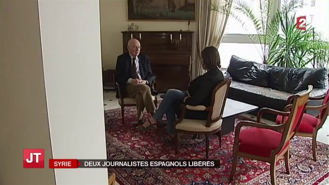 Deux journalistes espagnols de retour après 194 jours de captivité en Syrie