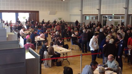 La clôture des votes à Ploërmel