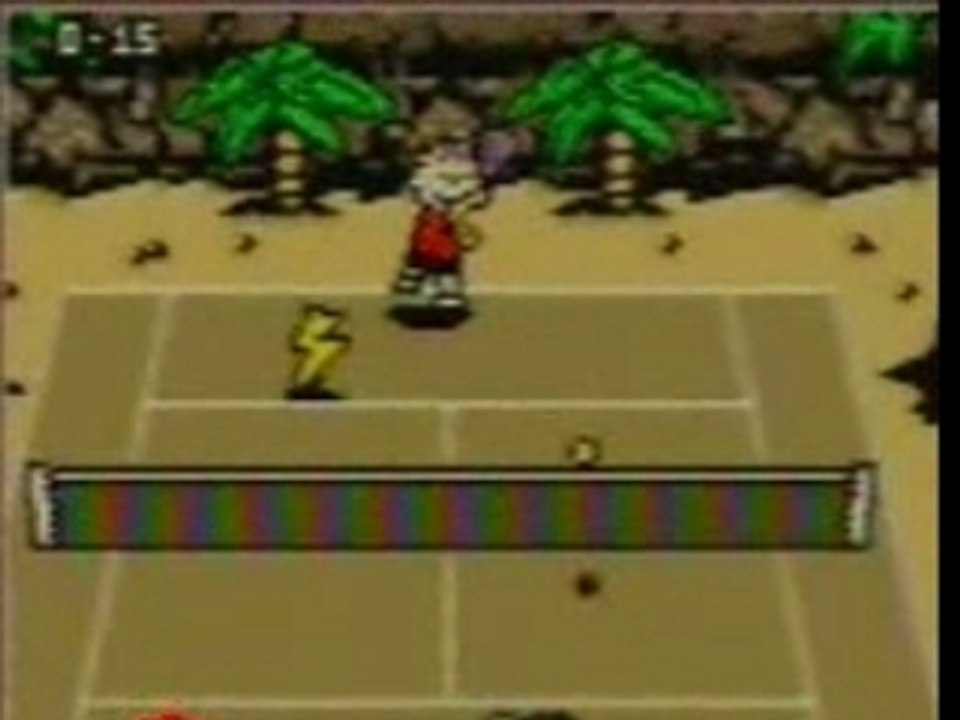 snoopy tennis sur GBC