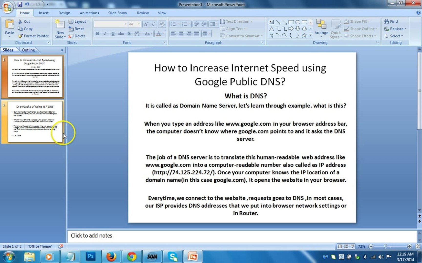 ⁣How to Increase Internet Speed using Google Public DNS ?