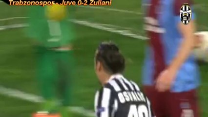 Trabzonspor Juve 0-2  Zuliani