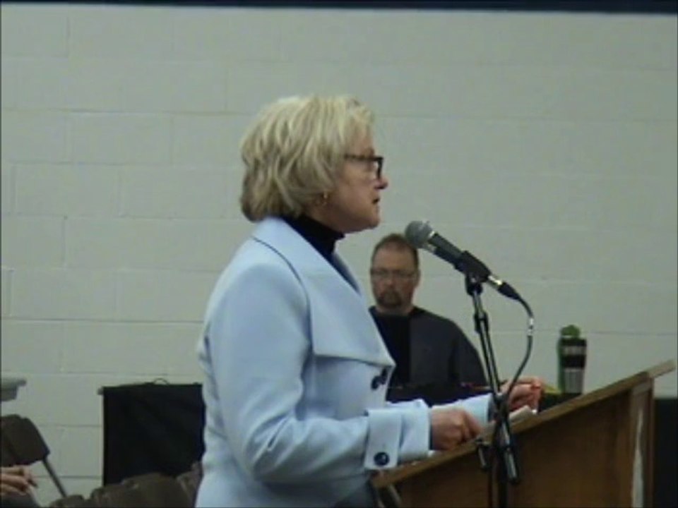 Debra Dickson speaks Esquimalt Town Hall Meeting 03,22,2014 Re: CRD's Sewage Treatment Plant Proposal03,22,2014