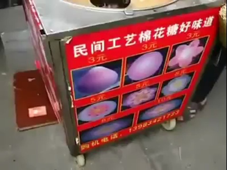 Formas de algodón de azúcar originales