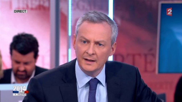 Bruno Le Maire : le problème c'est François Hollande