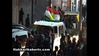 Hakkari'de coşkulu kutlama
